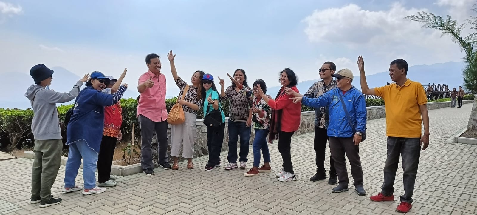 Kebaktian Padang di Pangalengan